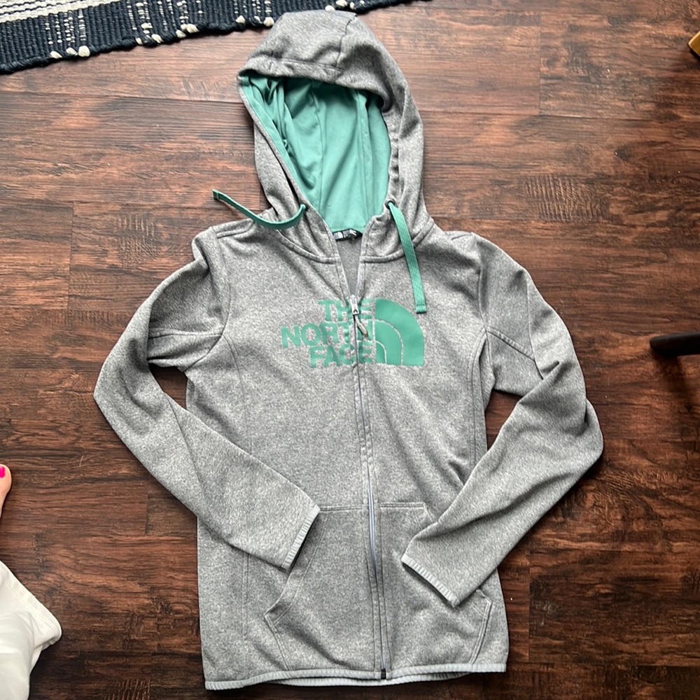 Womens small zip up North Face